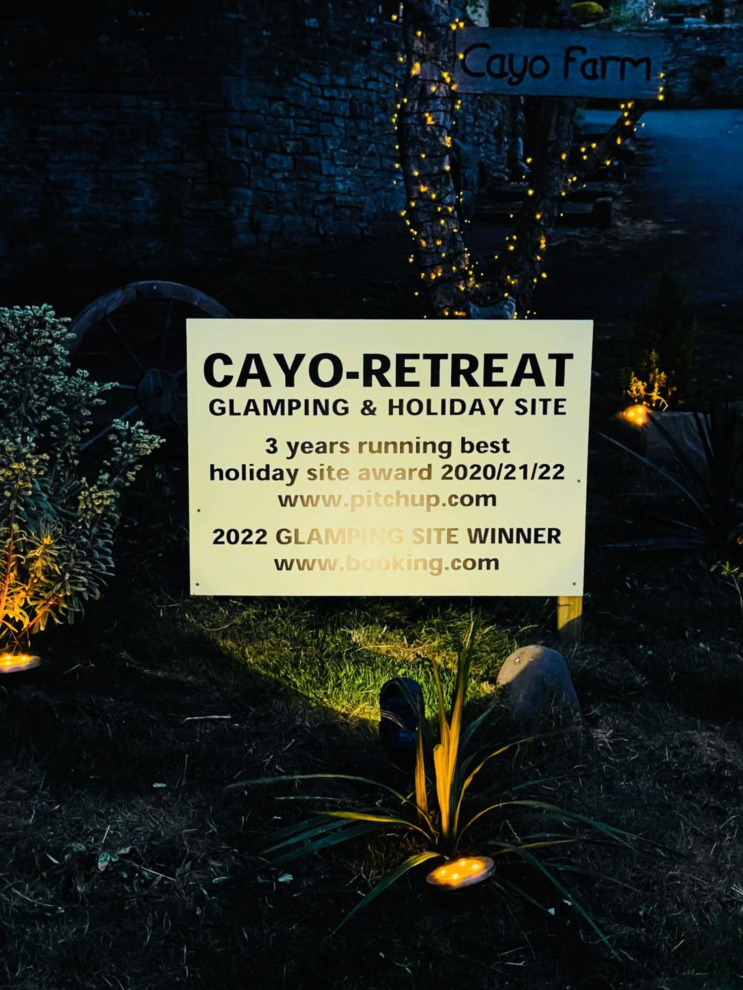 Cayoretreat Luxury Bell Tent Clodock Zewnętrze zdjęcie